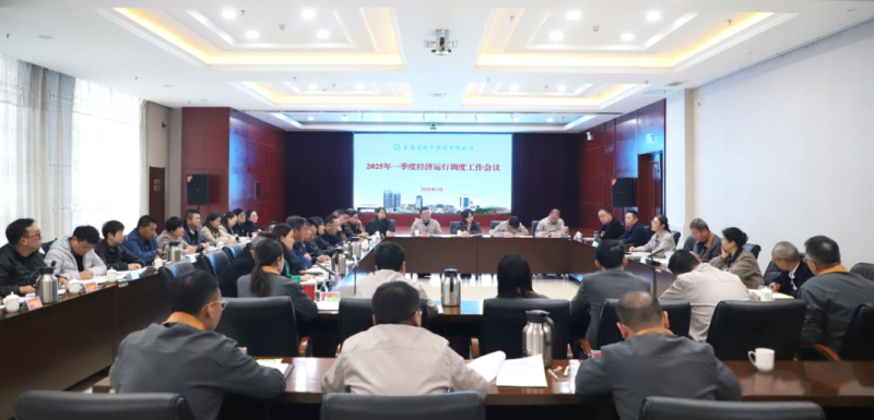 省物產集團召開2025年一季度經濟運行調度工作會議